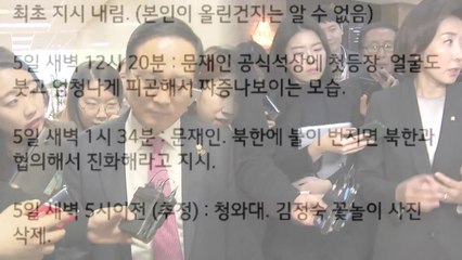 '문 대통령, 술 취해 산불 대응 늦었다?' 與 가짜뉴스 고발 / YTN