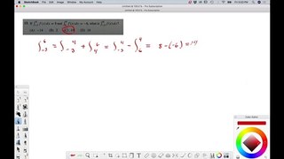 If integral from -3 4o 4 f(x) dx =8 and integral 4 to 6 f(x) dx = -6 what is the integral -3 to 6