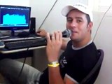 DJ WAGNER gravando CD