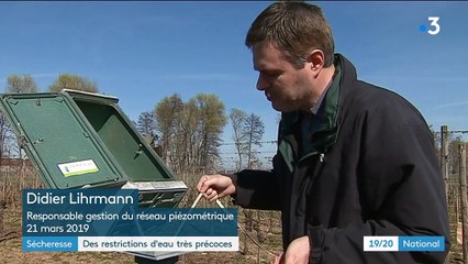Sécheresse : des restrictions d’eau très précoces