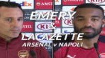 Emery and Lacazette target Europa League glory