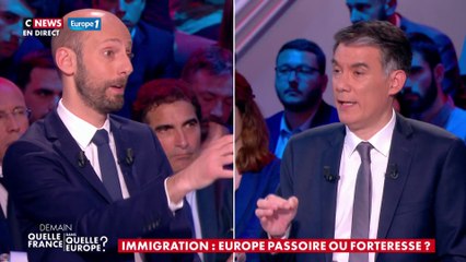 Clash entre Olivier Faure et Nicolas Dupont-Aignan à propos de l'immigration