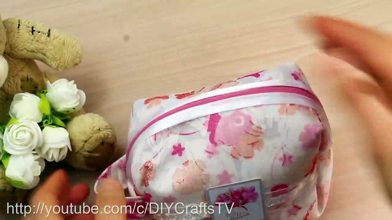 DIY Zipper Pouch Bag & Cute Travel  Bag