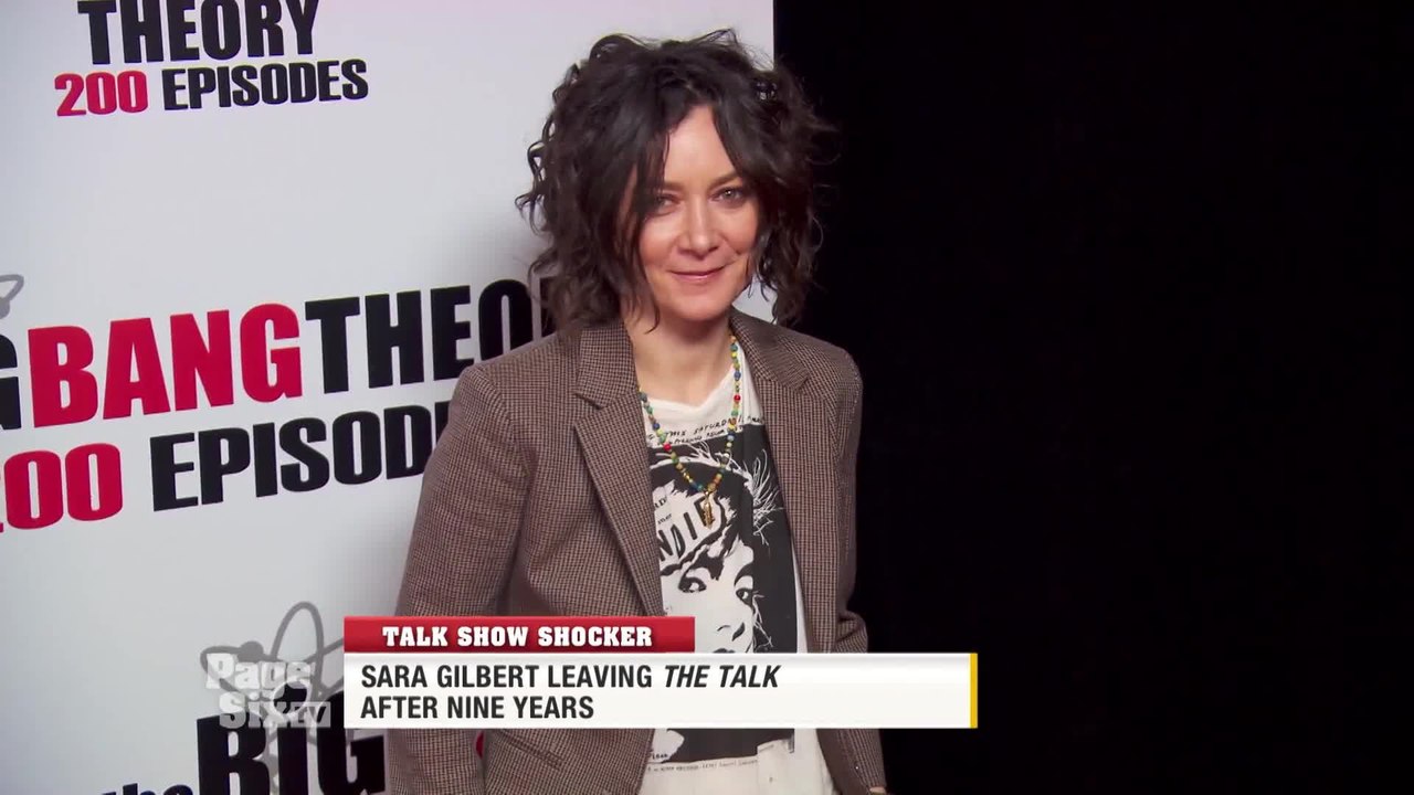 .@THEsaragilbert announced she's leaving @TheTalkCBS after nine seasons. We have all the details on #PageSixTV. #TheTalk