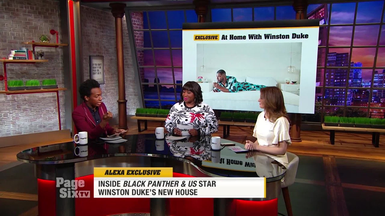We're taking you inside @UsMovie star @Winston_Duke's new house on today's episode of #PageSixTV! Winston also revealed why the home is so meaningful to him, how @JordanPeele encouraged him to be in #Us, and more!