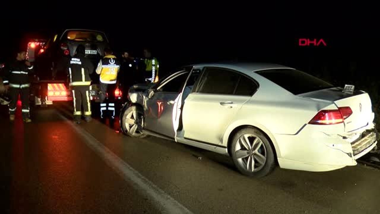 Bursa'da Zincirleme Kaza: 2'si Ağır 8 Yaralı