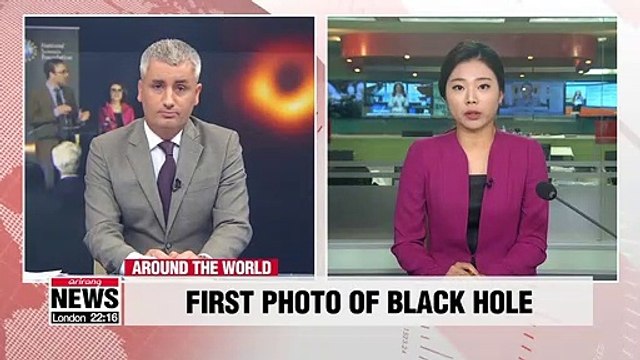 First real image of black hole unveiled