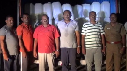 வாக்களர்களுக்கு சாராயம் கொண்டு வந்த லாரி பறிமுதல் 3 பேரை கைது செய்து விசாரணை