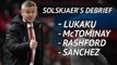 Solskjaer's debrief ... on Lukaku, McTominay, Rashford and Sanchez