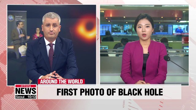 First real image of black hole unveiled