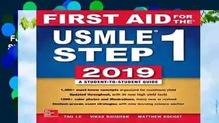 Full E-book  First Aid for the USMLE Step 1 2019,  Twenty-ninth edition Complete