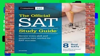 Full E-book  Official SAT Study Guide, 2018 Edition, The (Official Study Guide for the New Sat)