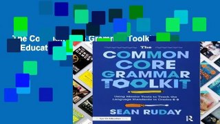 The Common Core Grammar Toolkit (Eye on Education Book)  Review