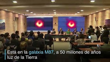 Científicos publican la primera imagen de un agujero negro