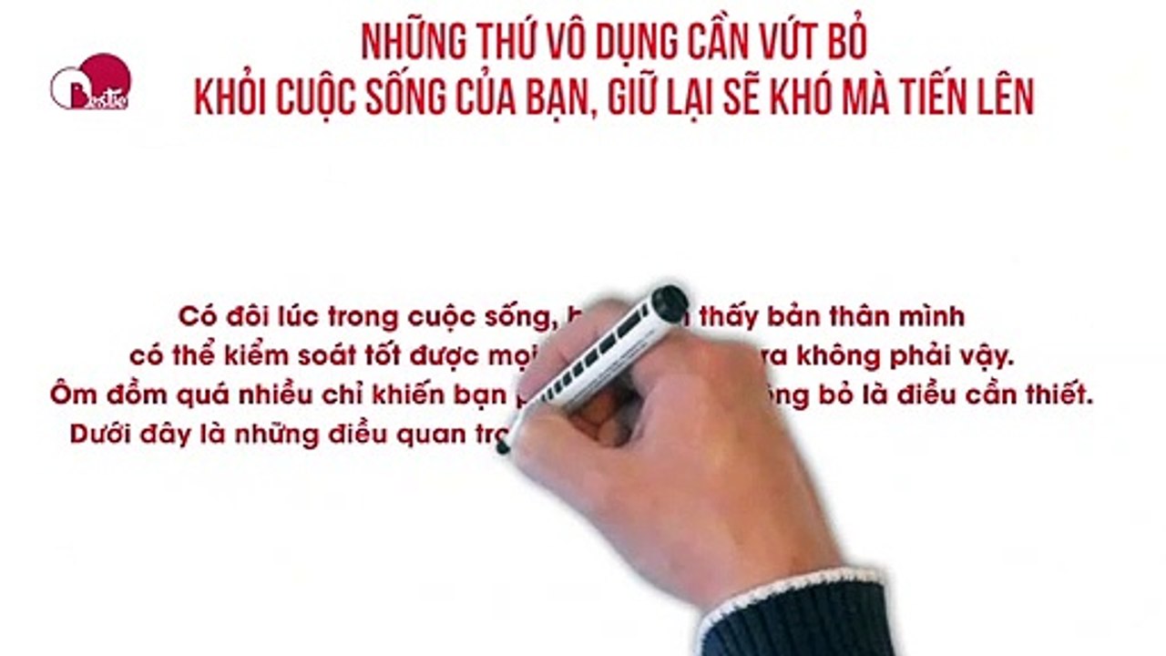 NHỮNG THỨ VÔ DỤNG CẦN VỨT BỎ KHỎI CUỘC SỐNG CỦA BẠN, GIỮ LẠI SẼ KHÓ MÀ TIẾN LÊN