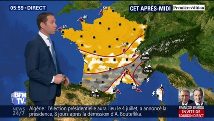 Soleil au nord, pluie au sud, la France drôlement contrastée ce jeudi