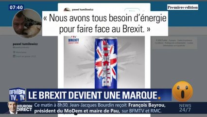Bière, thé, vodka... Le Brexit devient aussi... une marque