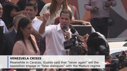 US wants UN to recognize Guaido, who holds huge rally in Caracas