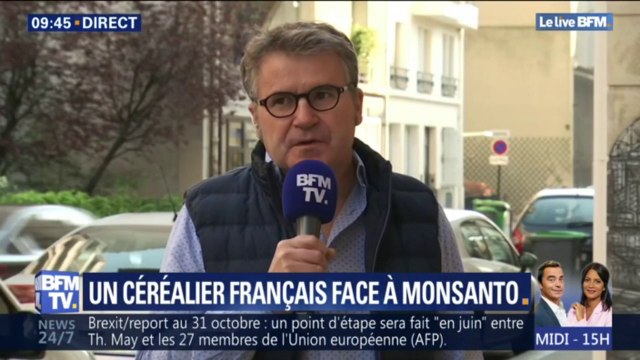 C'est 12 ans de combat. Intoxiqué par un désherbant, ce céréalier espère obtenir réparation contre Monsanto