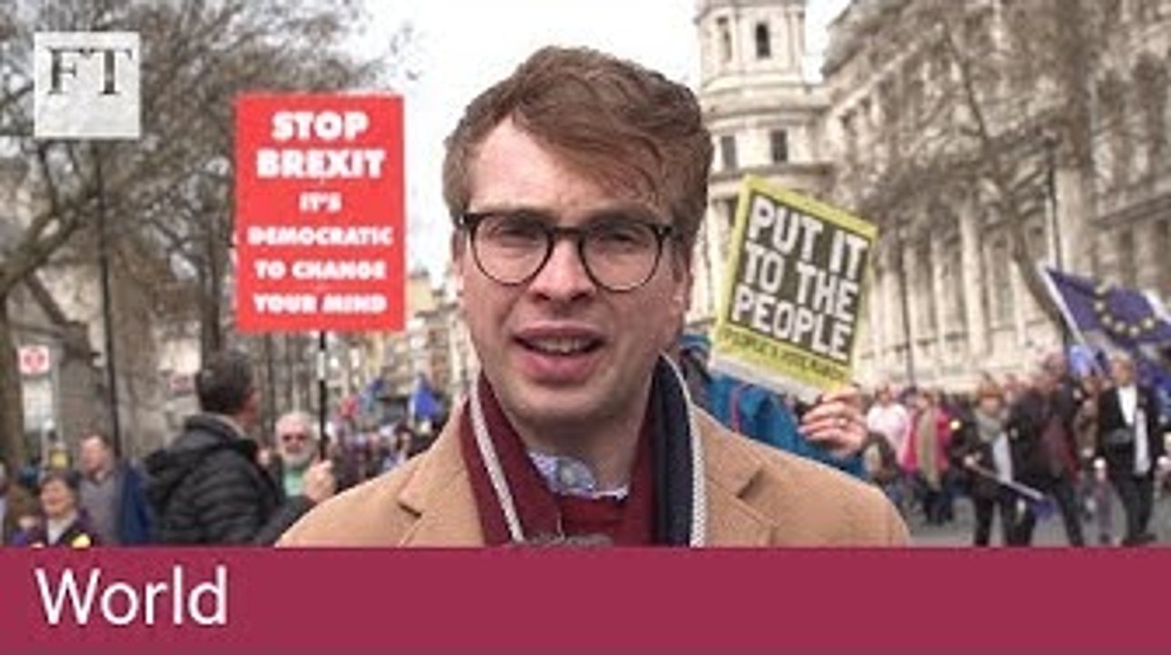 Brexit: what is the point of the people's vote march?