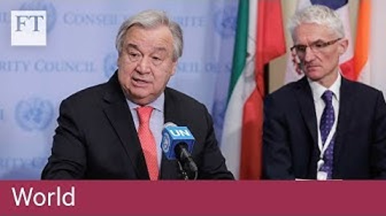 UN and European leaders reject Trump's stance over Golan Heights