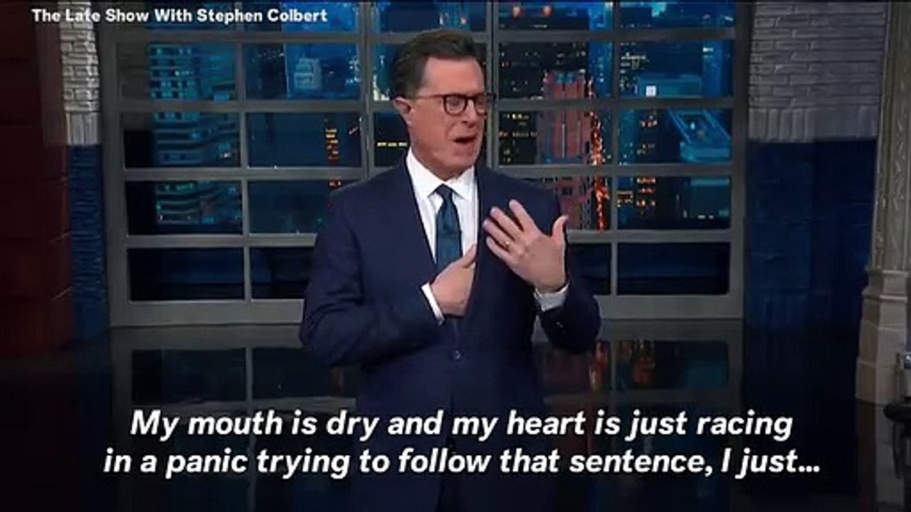 Stephen Colbert Torches Donald Trump's Wall Speech-'At This Point I Think He's Just Reciting Avant-Garde Poetry'