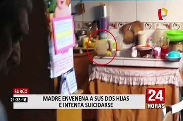 Surco: Policía investiga muerte por envenenamiento de dos menores