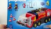 Playmobil Pompier & Flughafenlöschfahrzeug Camion de pompiers Unboxing pour les Enfants français | Gertie S. Bresa