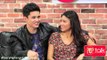 PEPtalk. James Reid and Nadine Lustre feel lucky to be each others love team