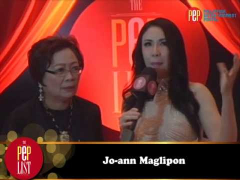 THE PEP LIST awards: editor-in-chief Jo-Ann Maglipon part 2