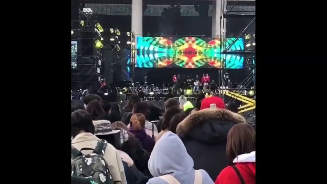 BIGBANG TAEYANG AND DAESUNG REHEARSAL FOR TONIGHT ARMY EVENT!