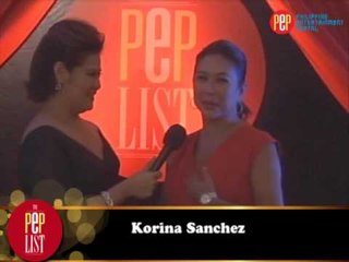 THE PEP LIST Awards: Korina Sanchez