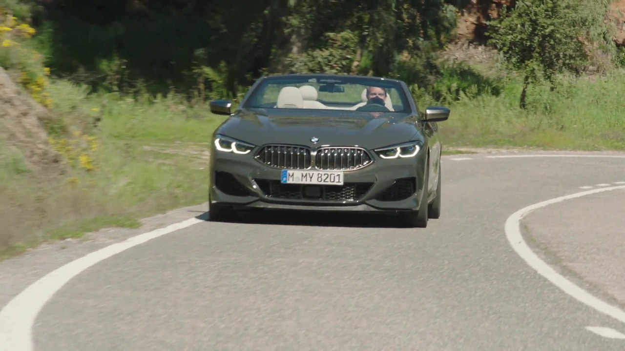 The new BMW M850i xDrive Convertible Driving Video
