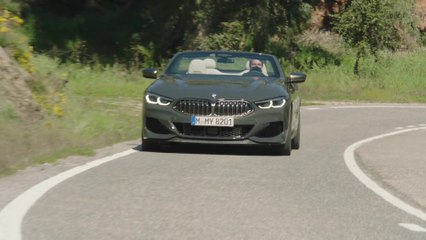 The new BMW M850i xDrive Convertible Driving Video