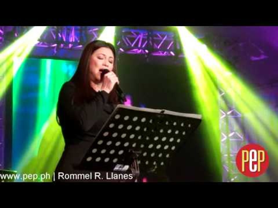 Regine Velasquez sings "All I Ask Of You"