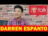 PEPtalk. Darren Espanto eats balut for the first time