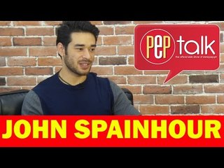 PEPtalk. John Spainhour enjoys being a model /actor more than being a U.S. Marine sniper