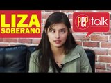 PEPtalk. Liza Soberano answers questions as 