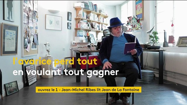 Jean-Michel Ribes lit la fable La Poule aux œux d'or de Jean de La Fontaine