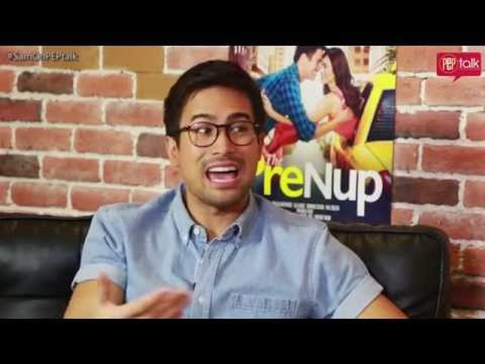 Sam Milby on PEPtalk. On "no wedding, no loving" rule: "I would like it to be that way..."