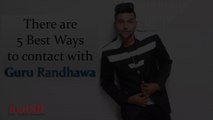 How to contact singer Guru Randhawa ! Best ways for fans, check here