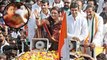 Actress Kushboo Slaps Youth During Congress Rally In Bengaluru || Filmibeat Telugu