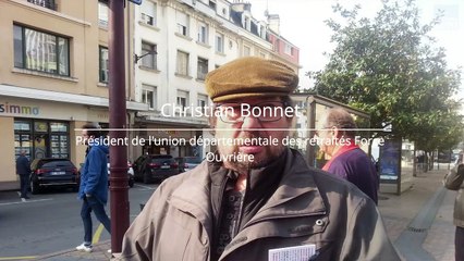 Christian Bonnet président de l'union départementale des retraités Force Ouvrière de l'Indre