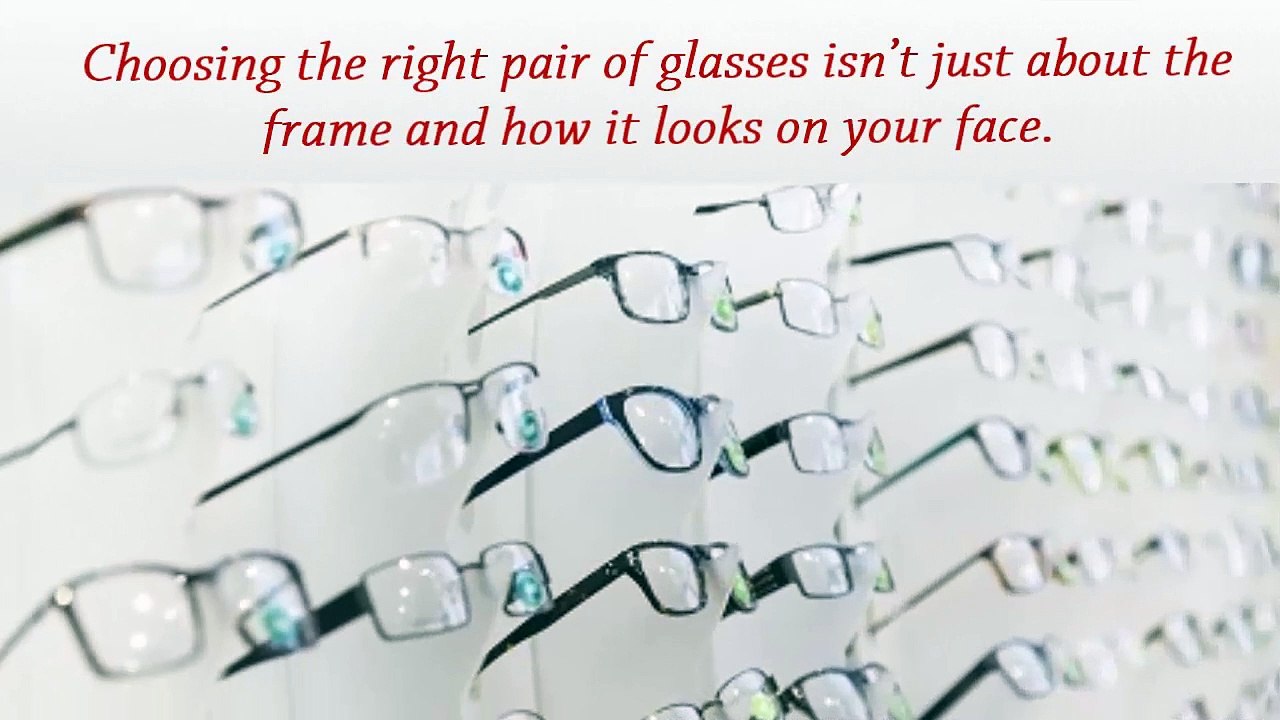 Glasses at Oakes Optician video