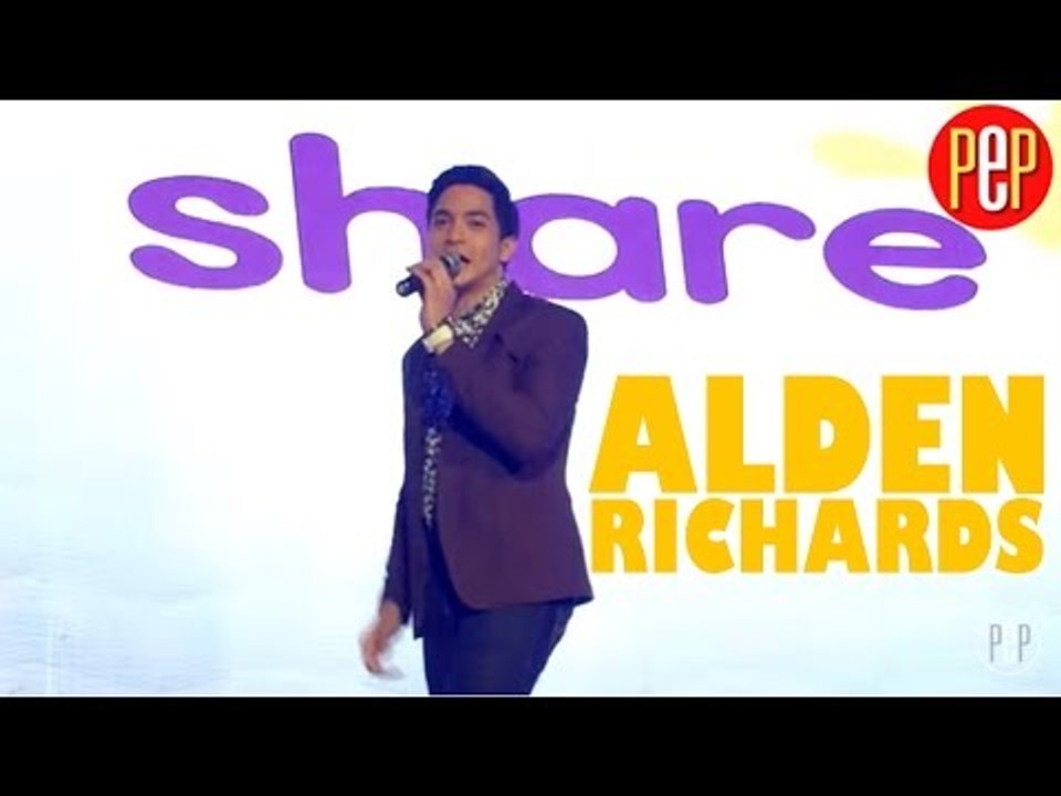 Alden Richards sings "Akin Ka Na Lang"