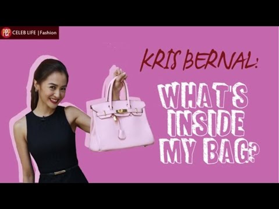 PEP RAID: Inside Kris Bernal's dream bag