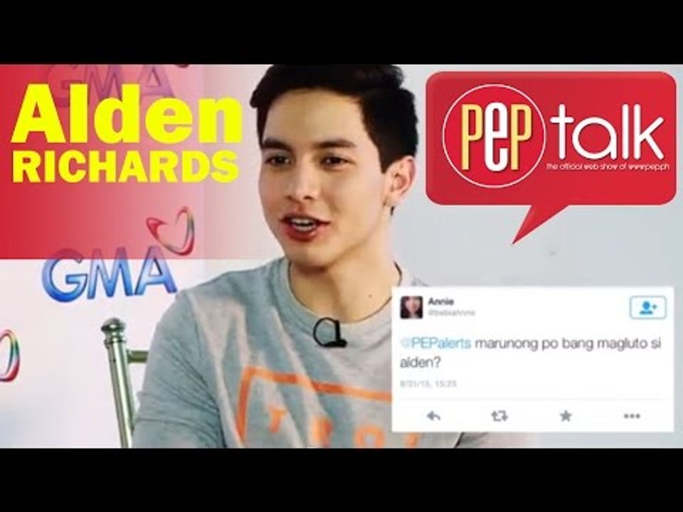 PEPtalk. Alden Richards answers fans' questions...