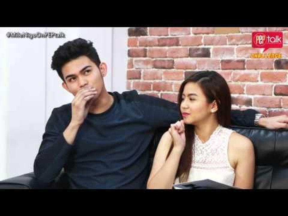 Miles Ocampo and Inigo Pascual on PEP TALK. Inigo reveals heartbreak on PEPtalk Challenge