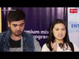 Andre Paras and Barbie Forteza on PEP TALK. 