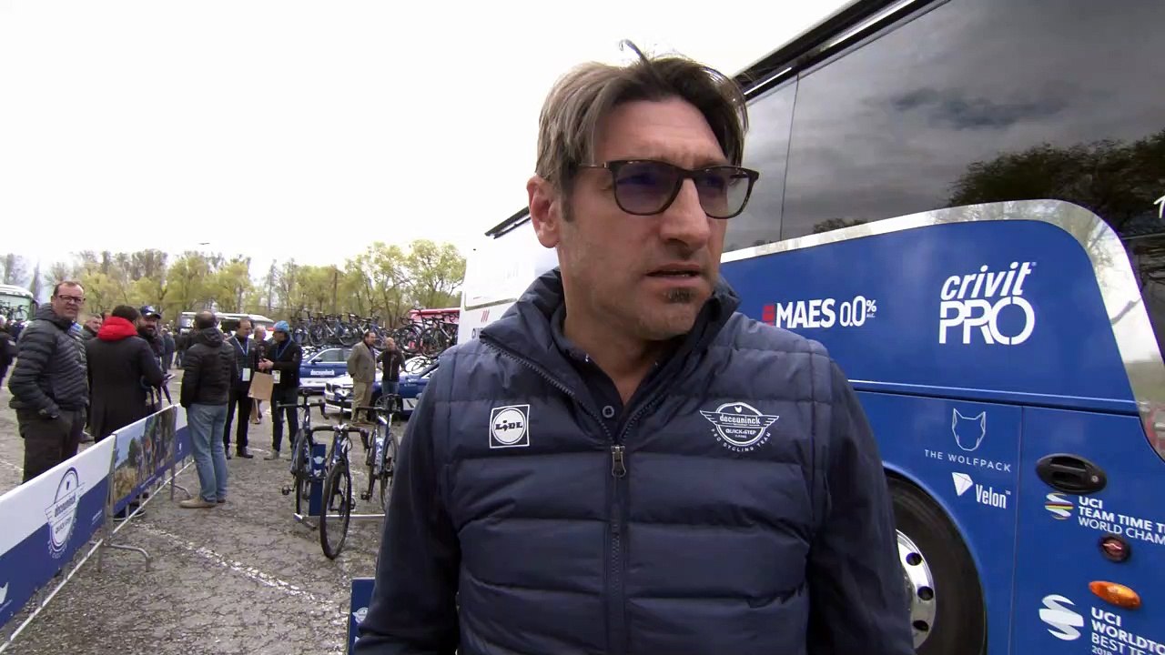Davide Bramati (DS Deceuninck) - interview au départ - 4e étape - Itzulia Basque Country 2019